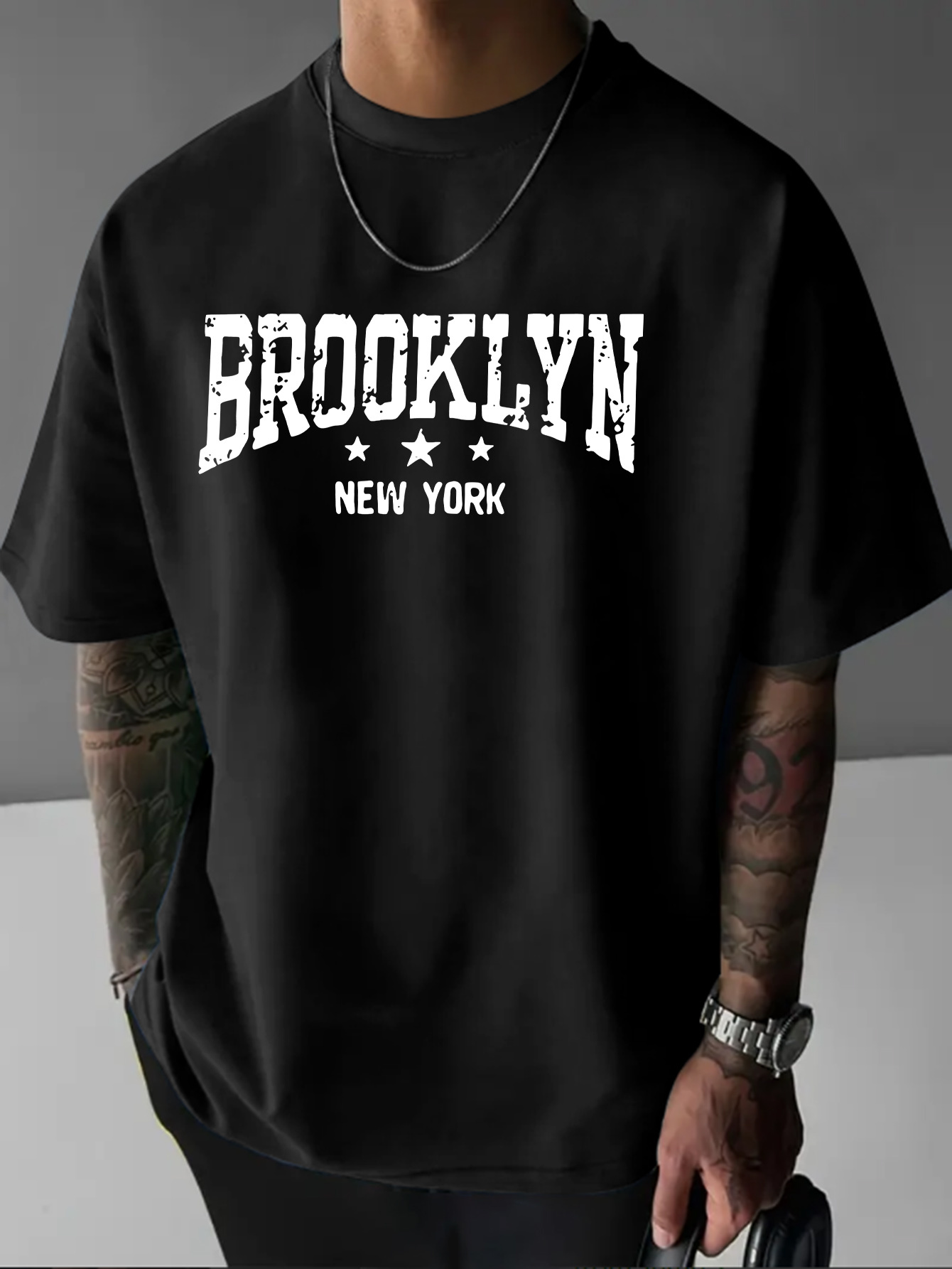 York Men'S Fashion - Camiseta Masculina 100% Algodão Puro, Estilo
