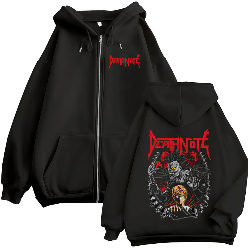 Men'S Fashion Light Jacket - Moletom com capuz e zíper do