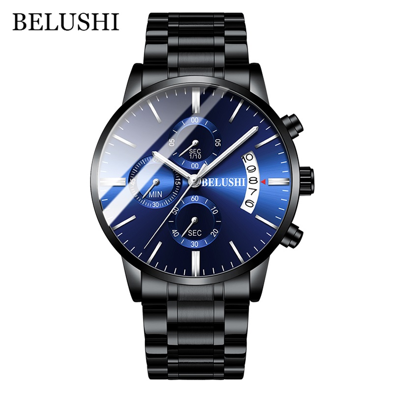 Men'S Fashion Zone - Belushi moda masculina relógio de quartzo