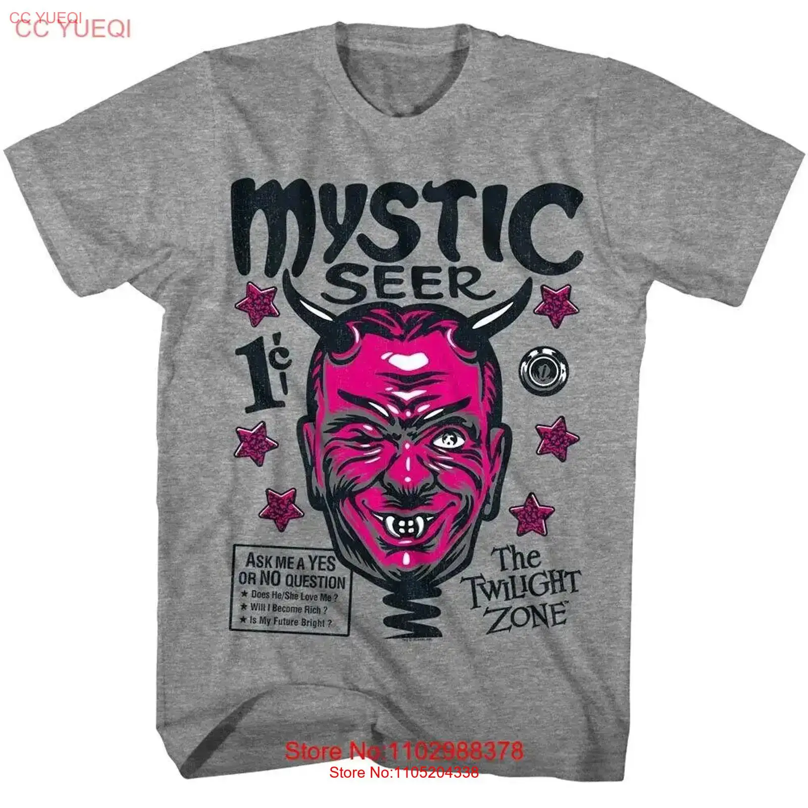 Men'S Fashion Zone - Twilight Zone Mystic Seer Camiseta masculina