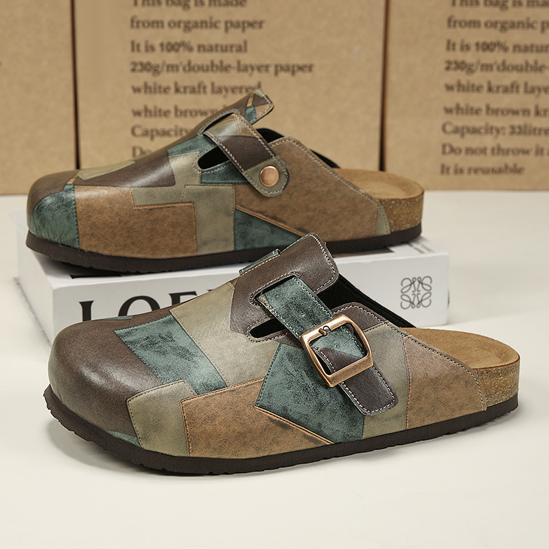 Men'S Fashion For 30 Year Olds - Chinelos unissex de cortiça com bico