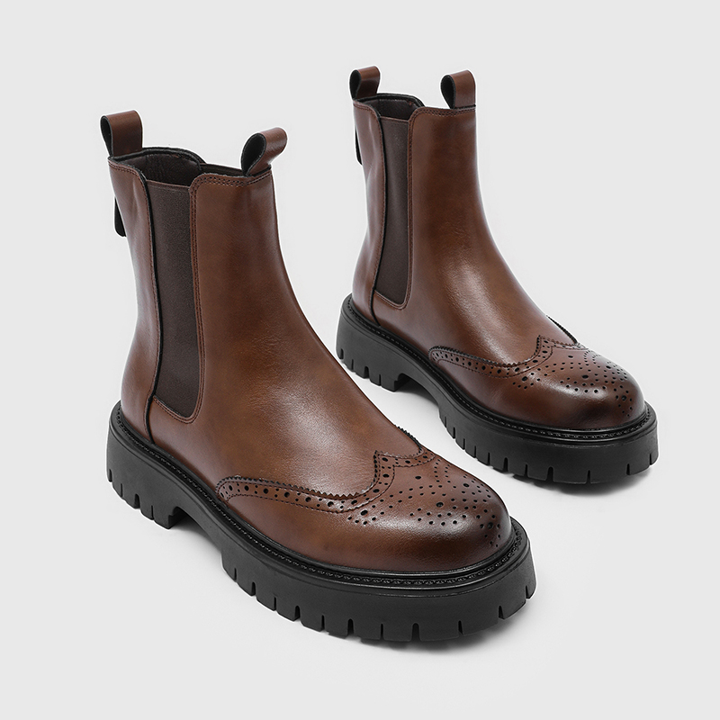 Chelsea Boots Men - Botas masculinas chelsea de alta qualidade,