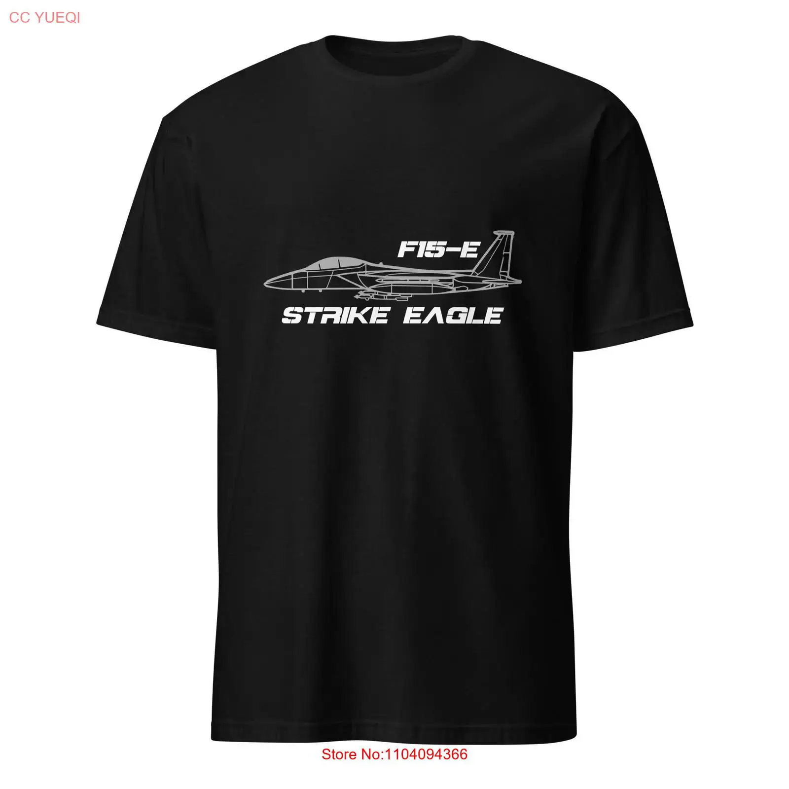 Military Shirt Men - Camiseta F 15E Strike Eagle Modern