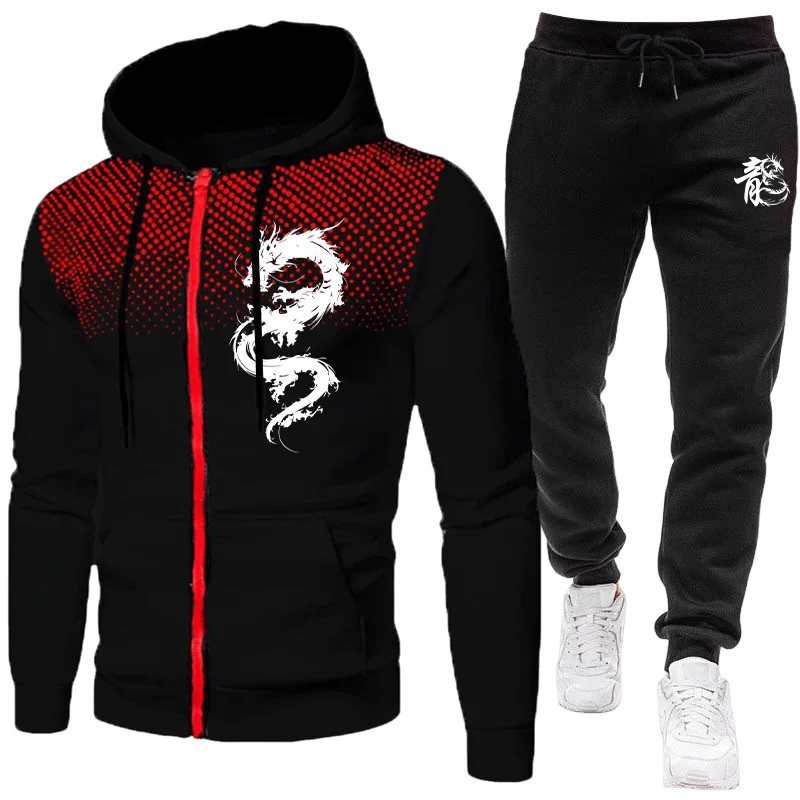Men'S Fashion Pants - Conjunto Masculino de Moletom e Calça