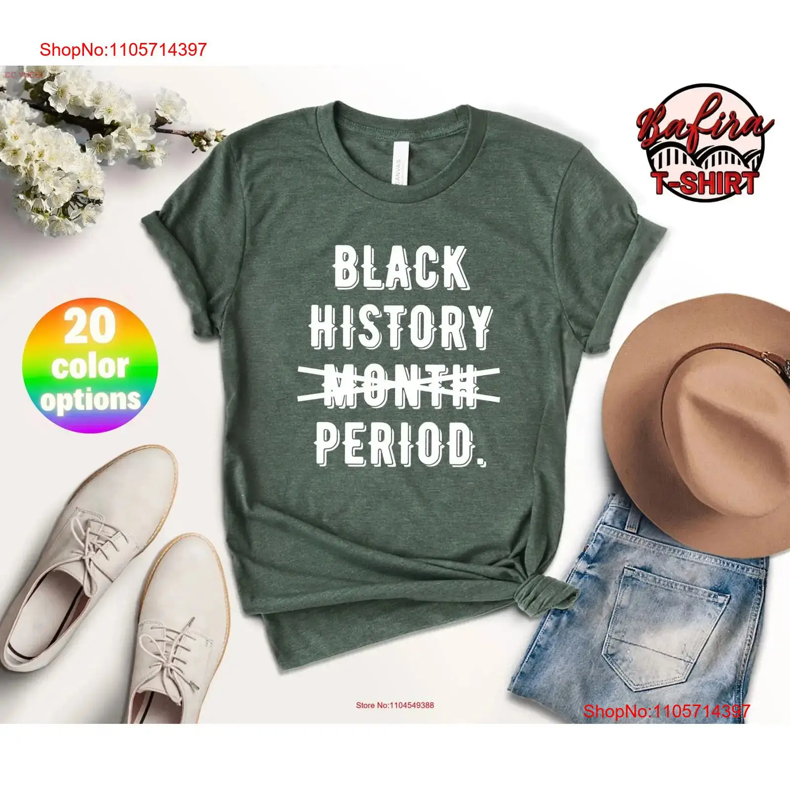 Men'S Fashion History - Camiseta do Mês da História Negra: