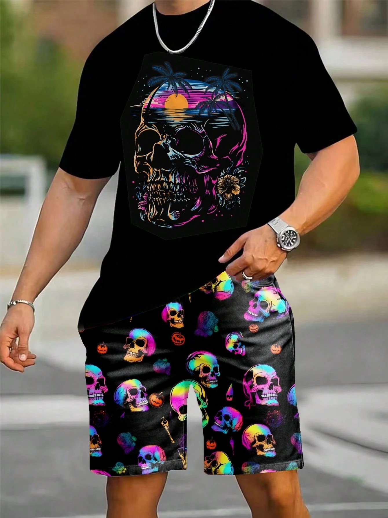 Men'S Fashion Tips - Conjunto Masculino de Verão 2026 Novo