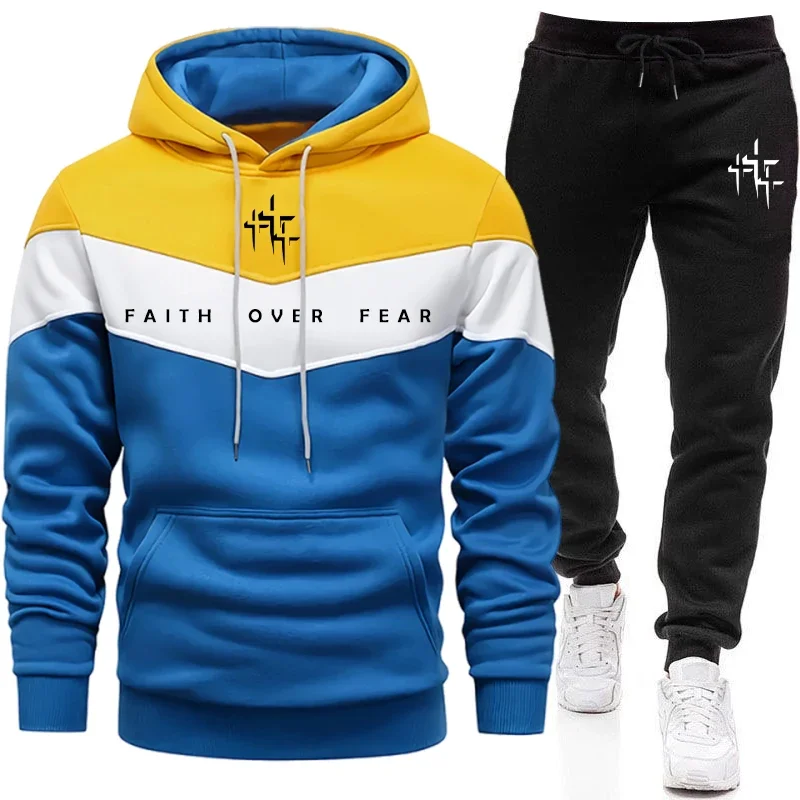 Conjunto Masculino Faith Over  - Men'S Fashion Pants avaliação e preço