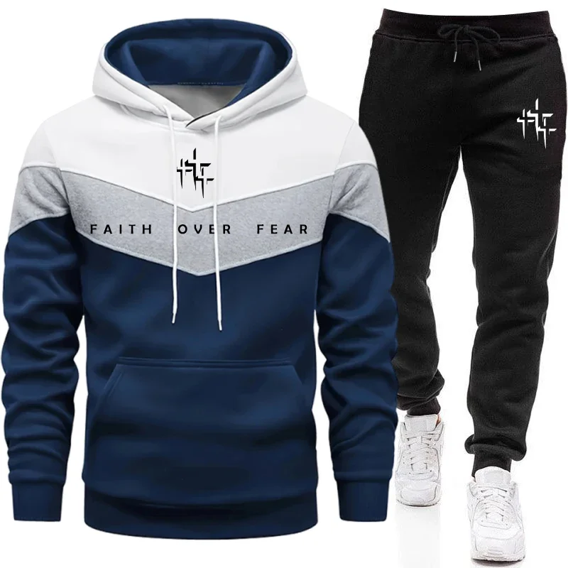 Conjunto Masculino Faith Over  - Men'S Fashion Pants avaliação e preço