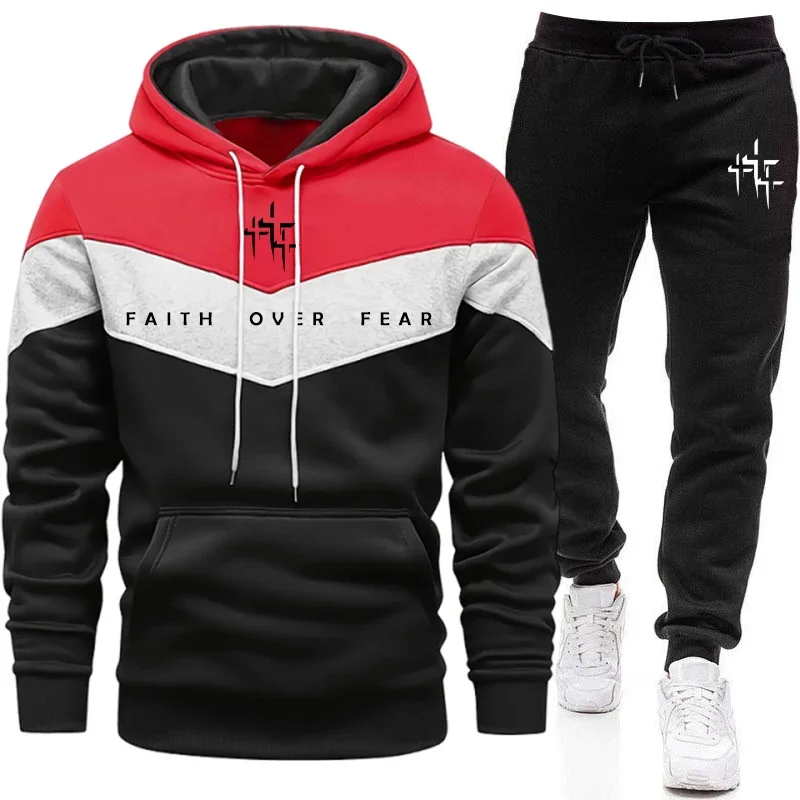 Conjunto Masculino Faith Over  - Men'S Fashion Pants avaliação e preço