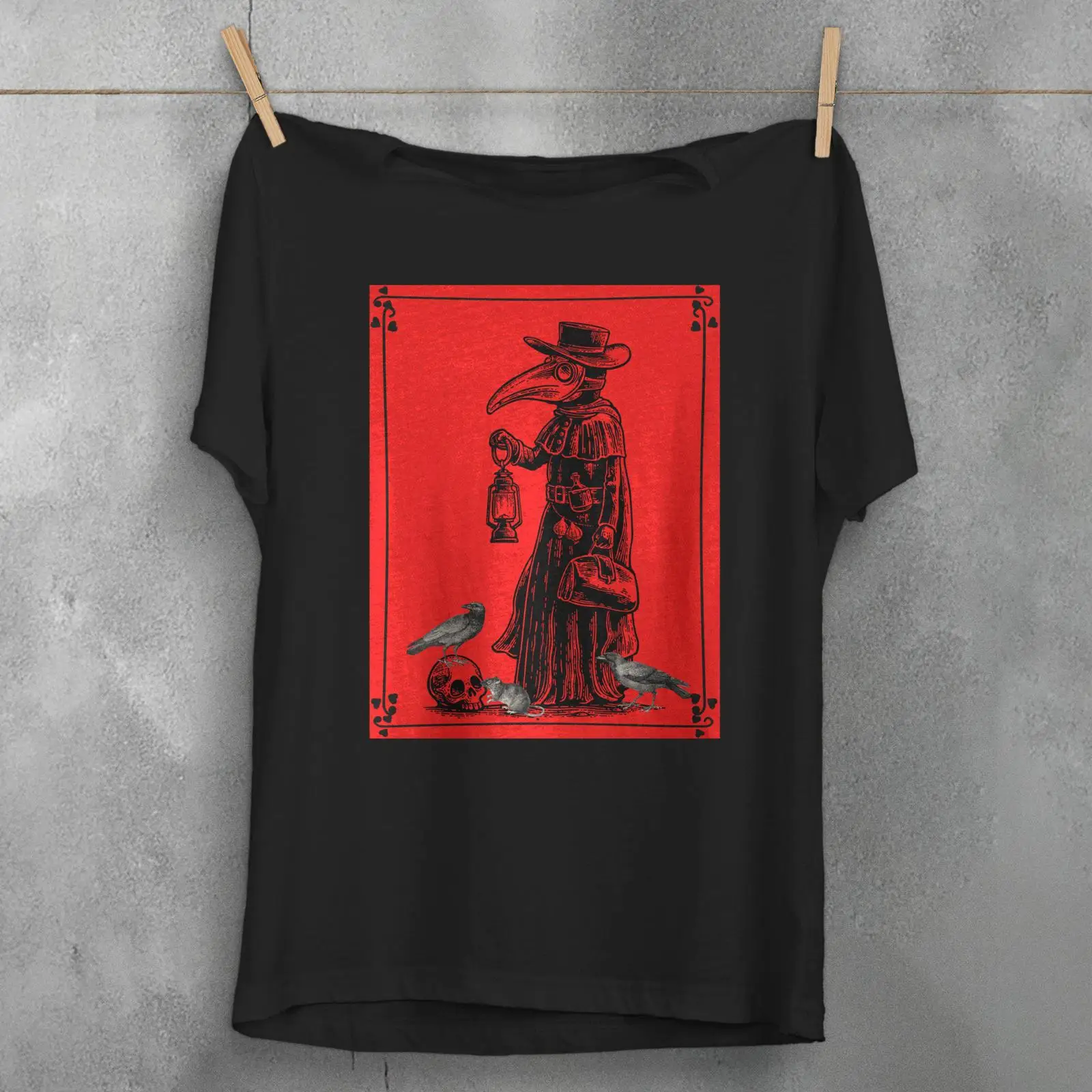 Camiseta Plague Doctor com est - Men'S Fashion History avaliação e preço