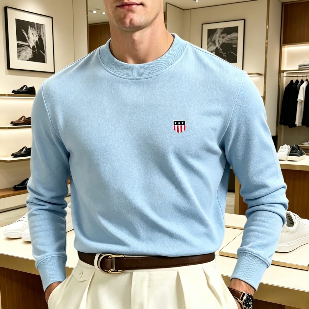 Camiseta masculina de algodão  - Men'S Fashion avaliação e preço
