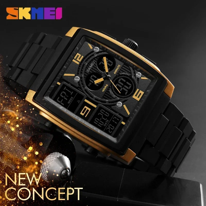 Skmei-relógio de pulso digital - Men'S Fashion Zone avaliação e preço