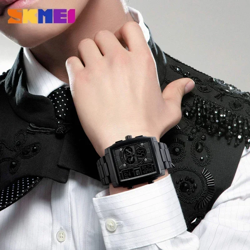 Skmei-relógio de pulso digital - Men'S Fashion Zone avaliação e preço