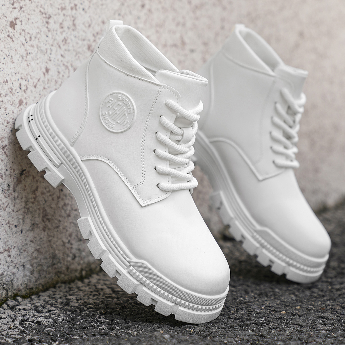 Botas de motocicleta brancas e - Men'S Fashion For 30 Year Olds avaliação e preço