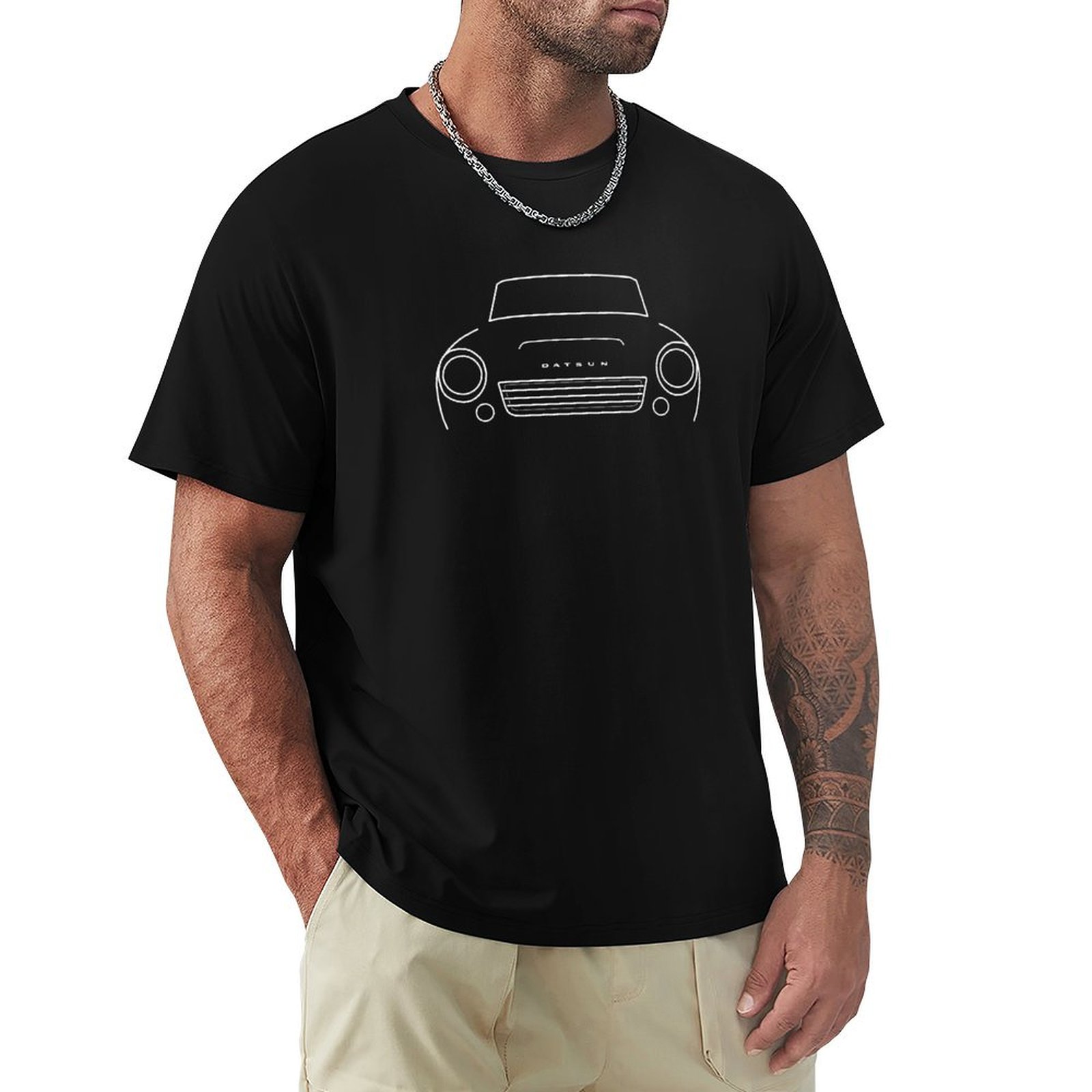 Camiseta com estampa gráfica d - Men'S Fashion 1960S avaliação e preço