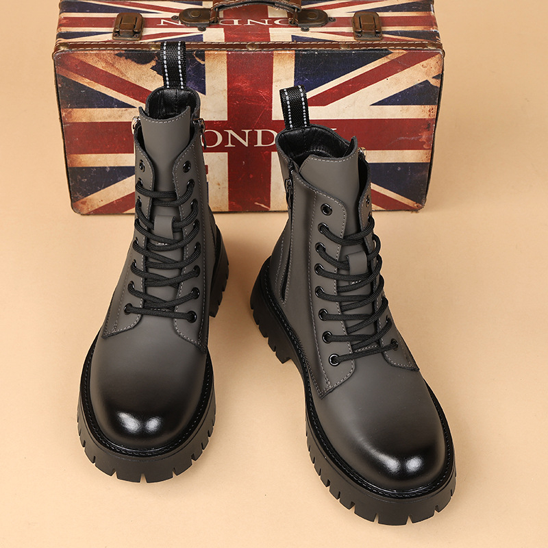 Botas masculinas casuais de ca - Chelsea Boots Men avaliação e preço