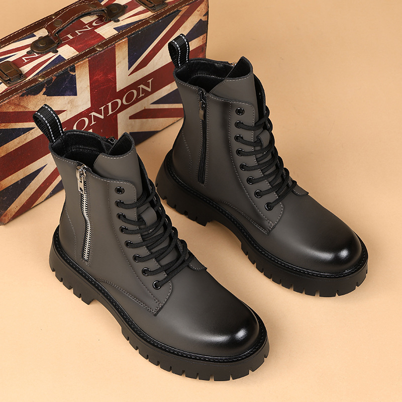 Botas masculinas casuais de ca - Chelsea Boots Men avaliação e preço