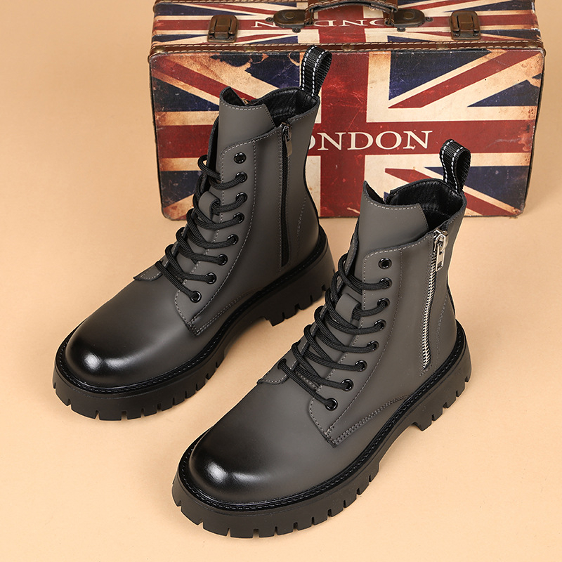 Botas masculinas casuais de ca - Chelsea Boots Men avaliação e preço