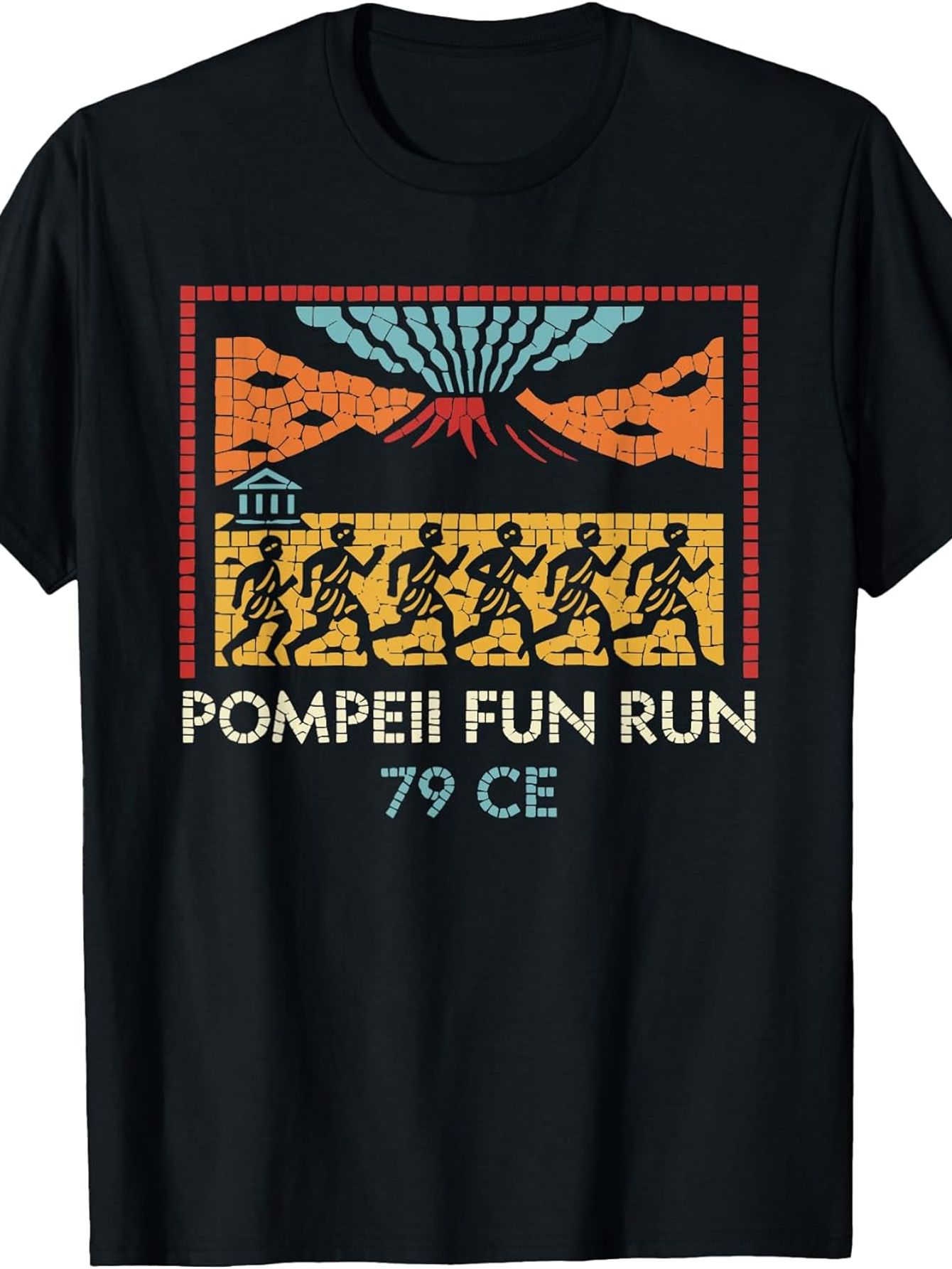 Camiseta Pompeii Fun Run 79 CE - Men'S Fashion History avaliação e preço