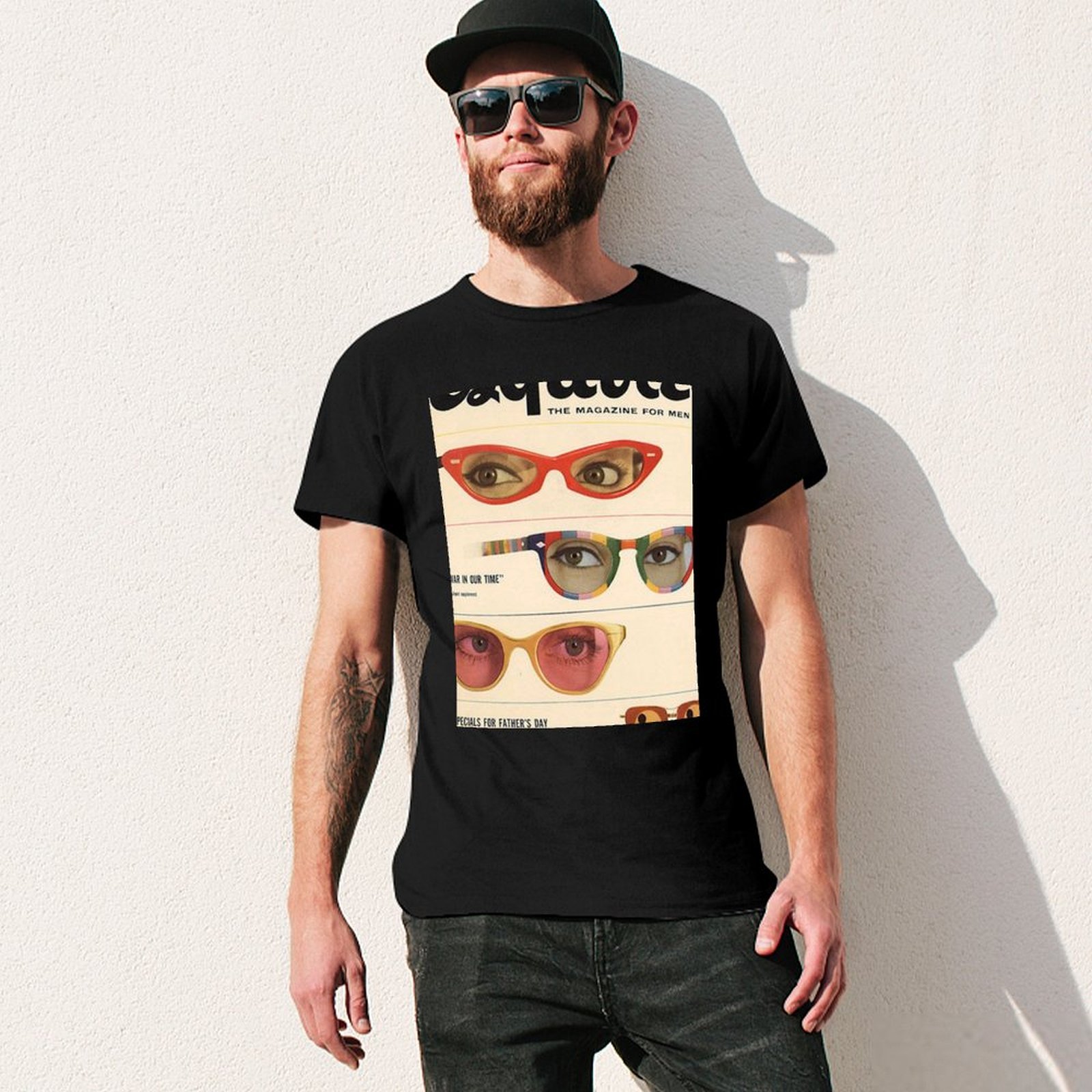 Camiseta Esquire dos anos 60 c - Men'S Fashion 1960S avaliação e preço