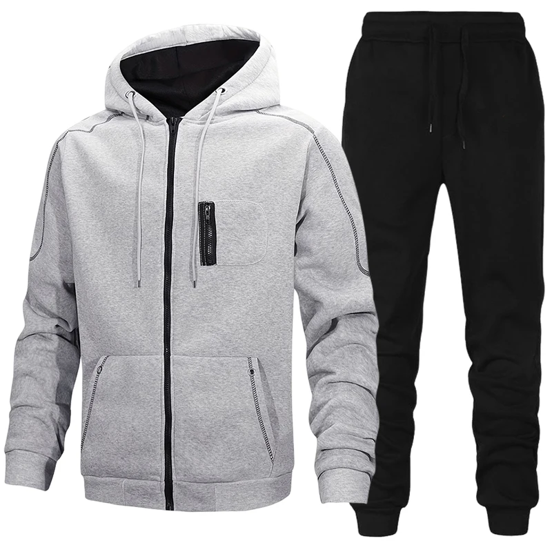Conjunto de Moletom Masculino  - Jacket Mens Fashion avaliação e preço