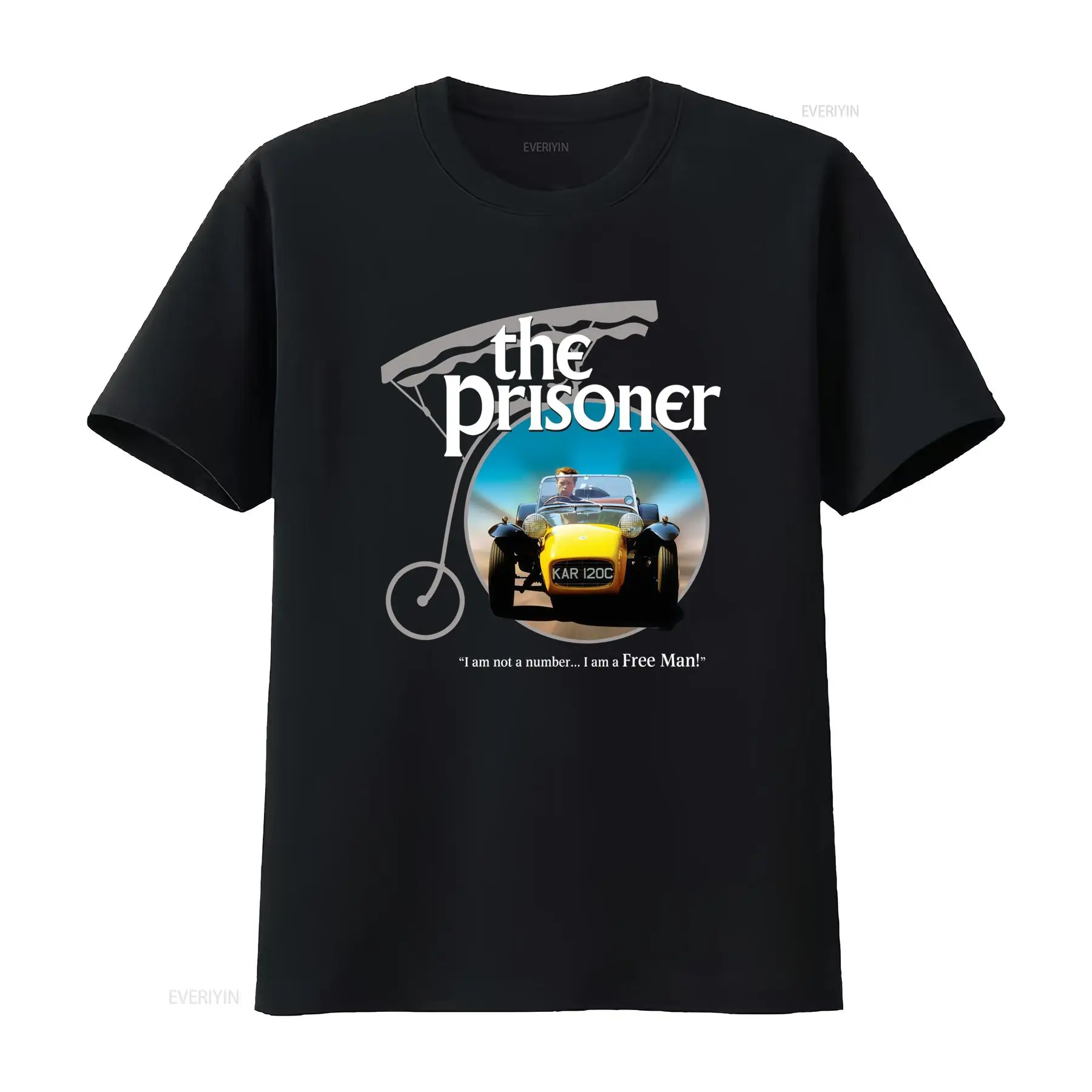 Camiseta Masculina The Prisone - Men'S Fashion 1960S avaliação e preço