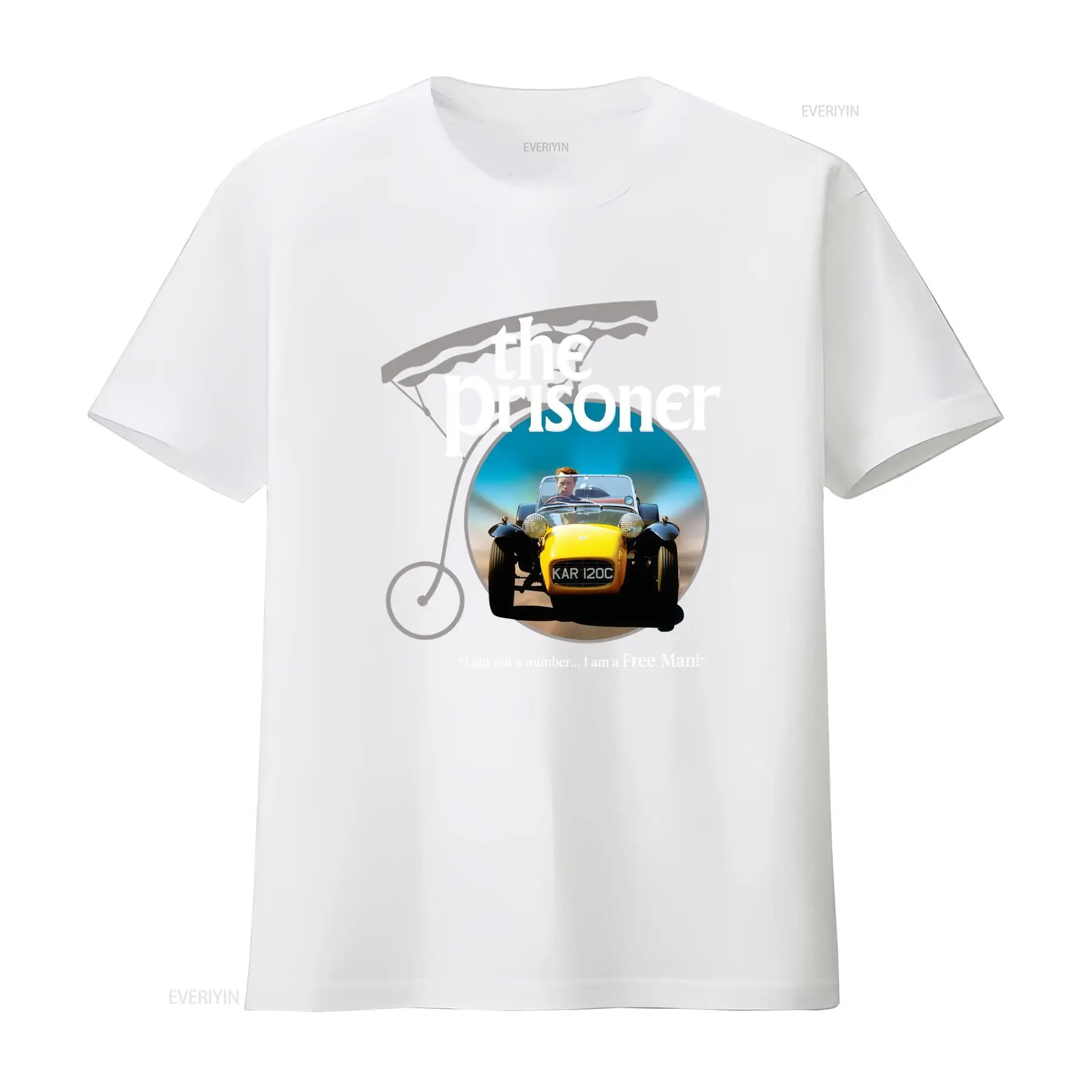 Camiseta Masculina The Prisone - Men'S Fashion 1960S avaliação e preço