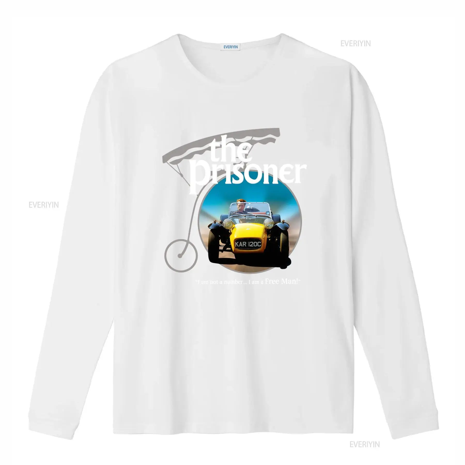 Camiseta Masculina The Prisone - Men'S Fashion 1960S avaliação e preço