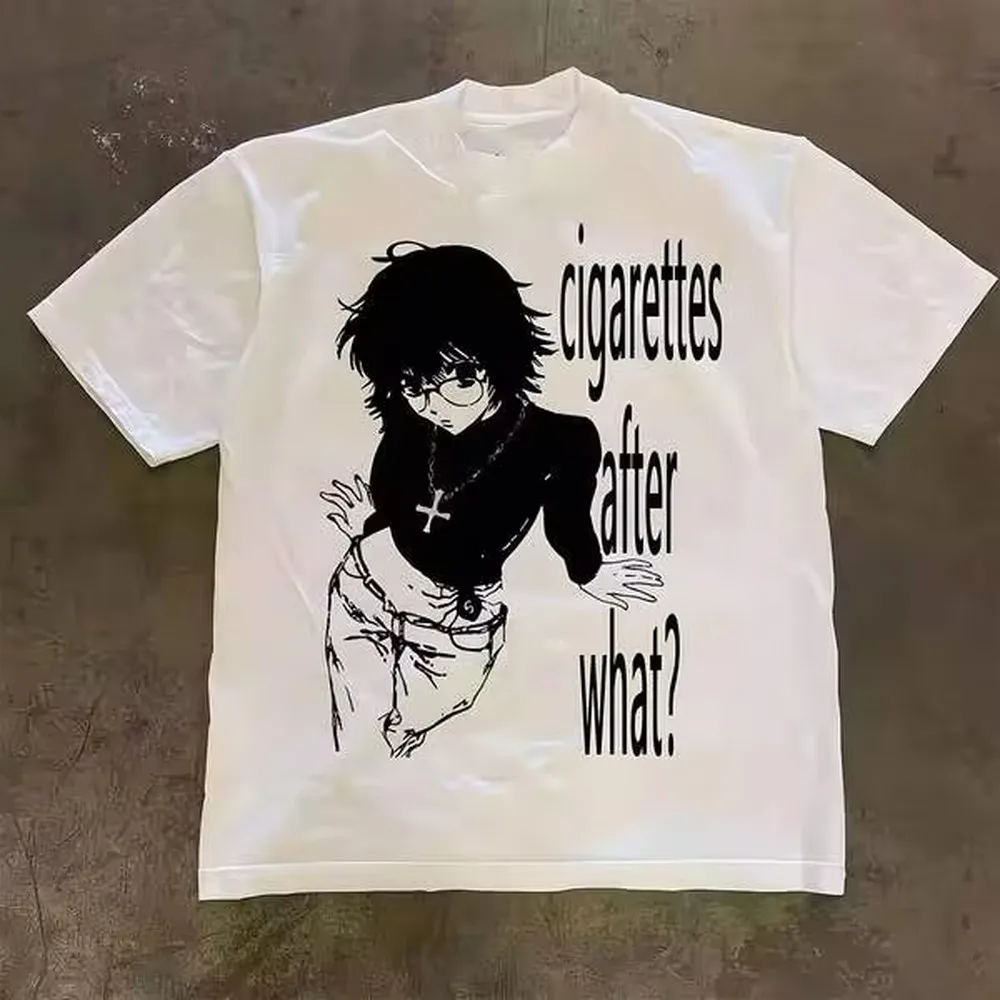 Camiseta de Algodão Oversized  - Graphic Tee Oversized avaliação e preço