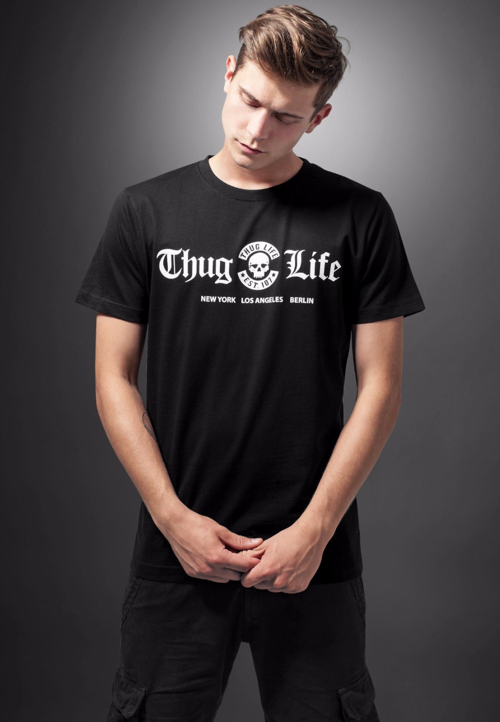 2019 moda 100% algodão manga c - York Men'S Fashion avaliação e preço