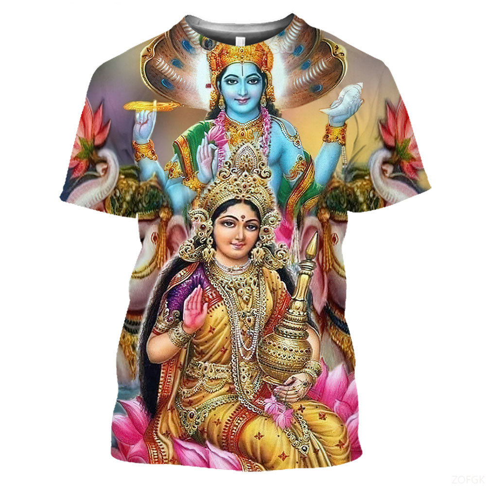 Moda verão indiana deidades gr - Graphic Tee Oversized avaliação e preço