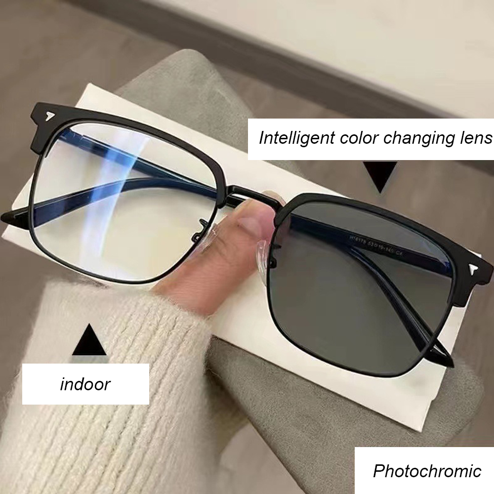 Óculos de meia armação fotocro - Mens Fashion Discord avaliação e preço