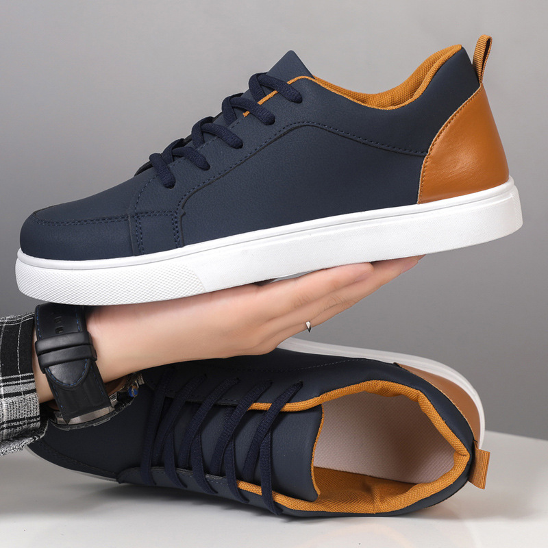 Tênis Masculino de Couro Sinté - Mens Fashion Chinos avaliação e preço