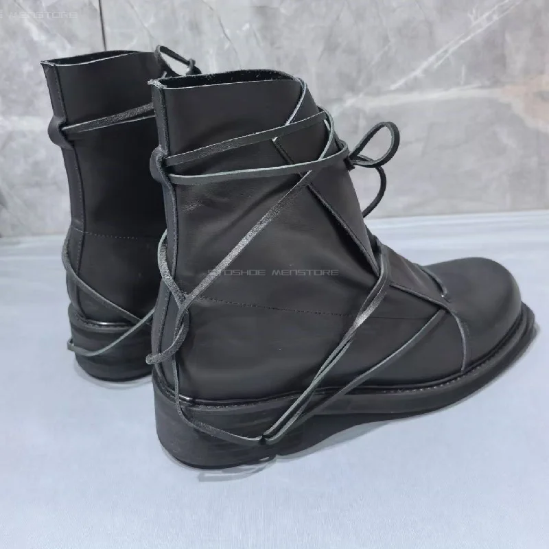 Botas curtas de couro genuíno  - Chelsea Boots Men avaliação e preço