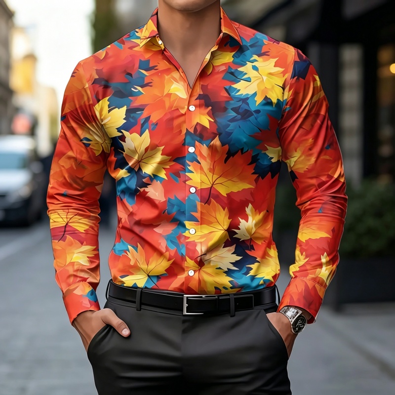 Camisa masculina 2026: Nova te - Fashion Mens Shirt avaliação e preço