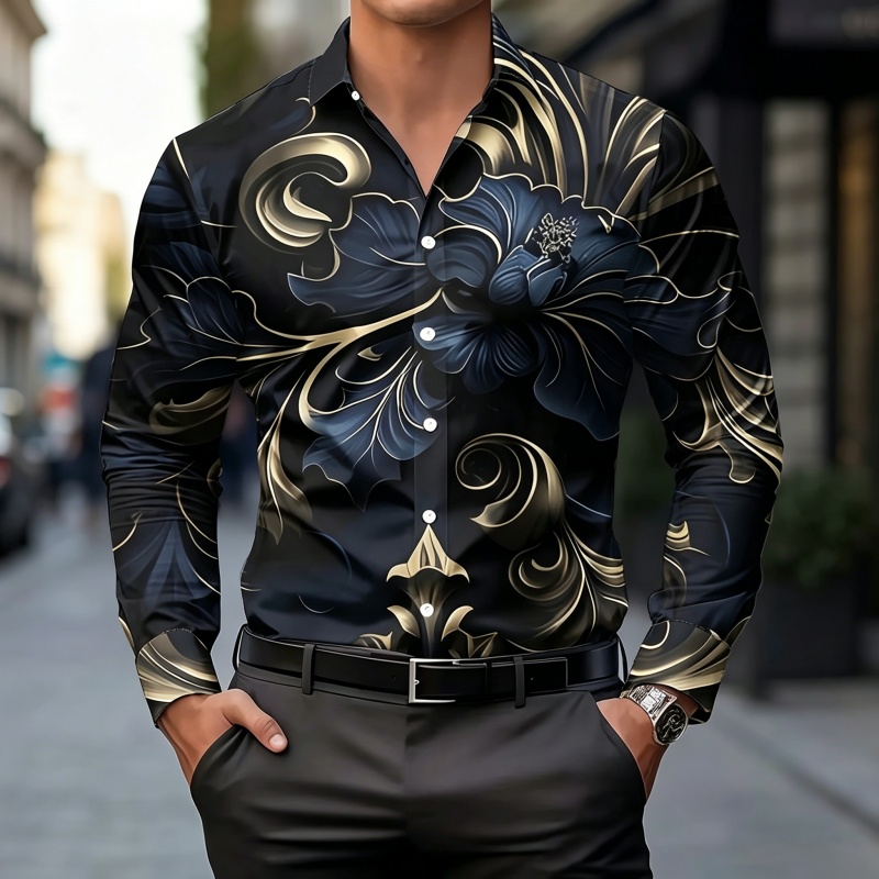 Camisa masculina 2026: Nova te - Fashion Mens Shirt avaliação e preço