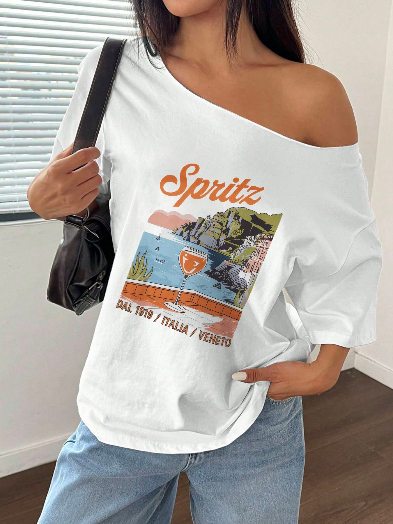 Camiseta Oversized 100% Algodã - Graphic Tee Oversized avaliação e preço
