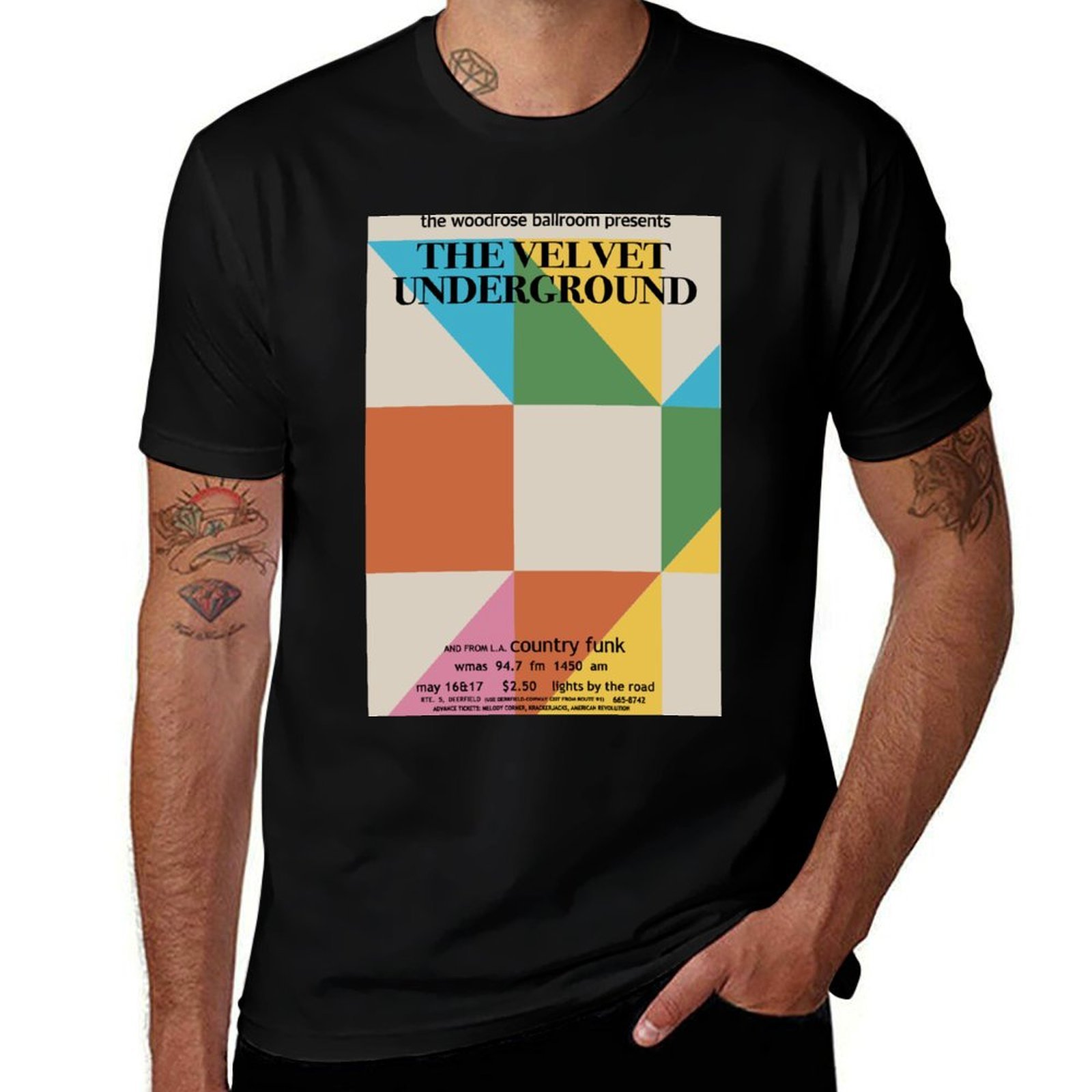 Camiseta Velvet Underground Vi - Men'S Fashion 1960S avaliação e preço