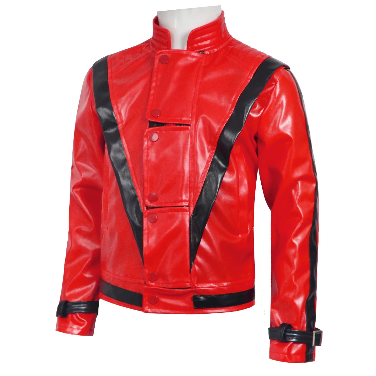 Fantasia Assustadora de Michae - Men'S Fashion Leather Jacket avaliação e preço