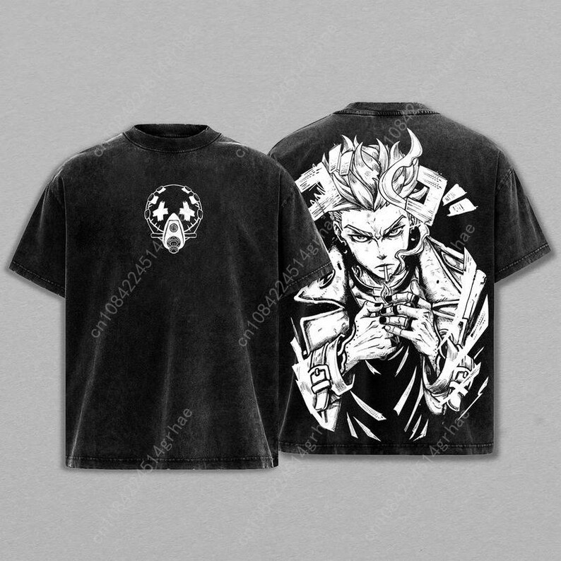 Camiseta Vintage Gachiakuta An - Graphic Tee Oversized avaliação e preço