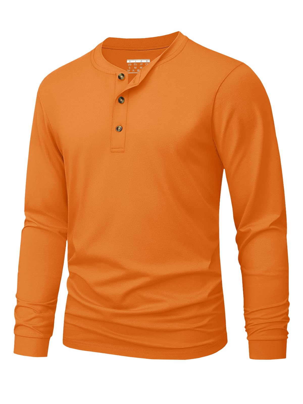 Camiseta Henley Masculina Simp - Fashion Mens Shirt avaliação e preço
