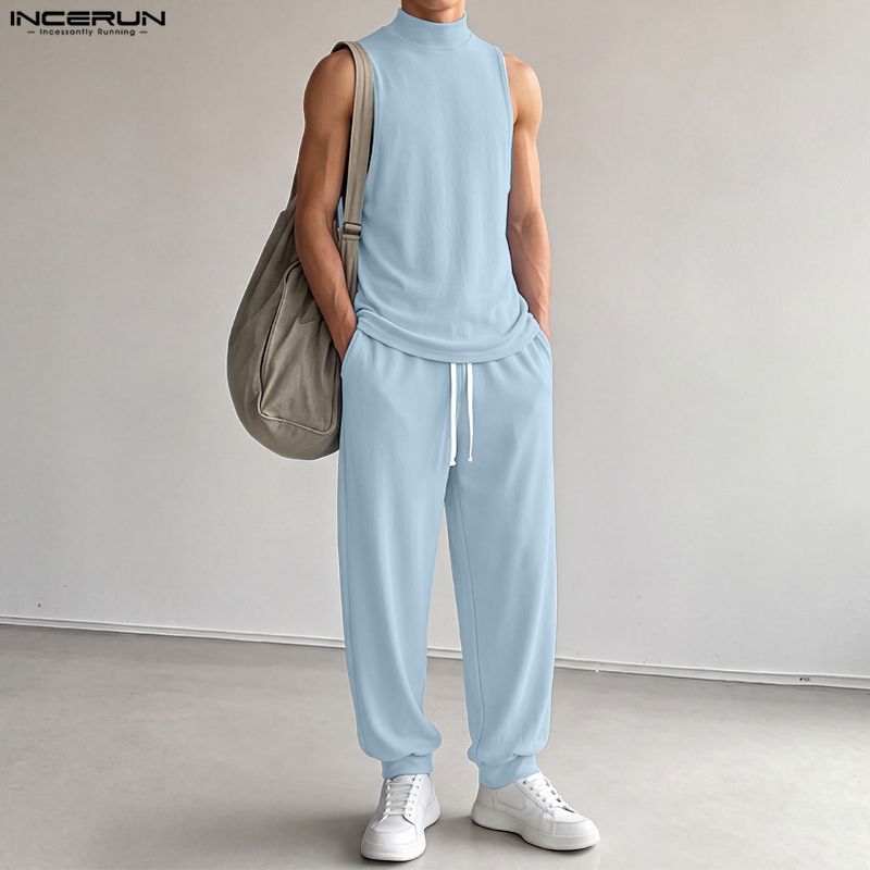 Conjuntos Masculinos INCERUN,  - Track Suit Men avaliação e preço