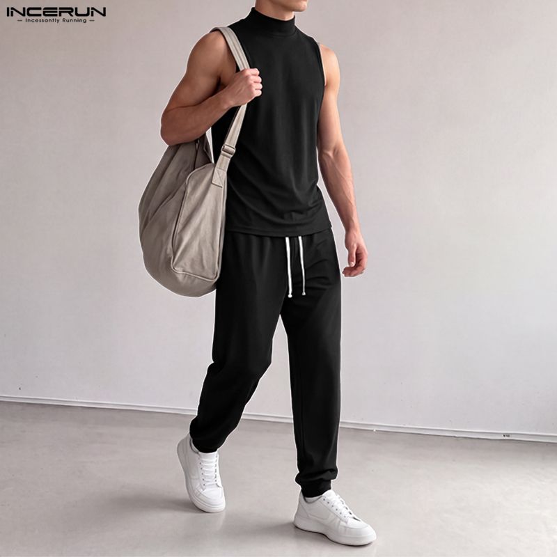 Conjuntos Masculinos INCERUN,  - Track Suit Men avaliação e preço