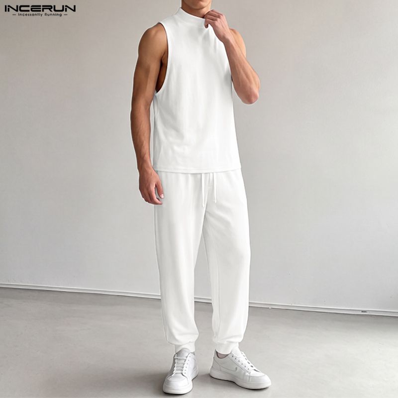 Conjuntos Masculinos INCERUN,  - Track Suit Men avaliação e preço