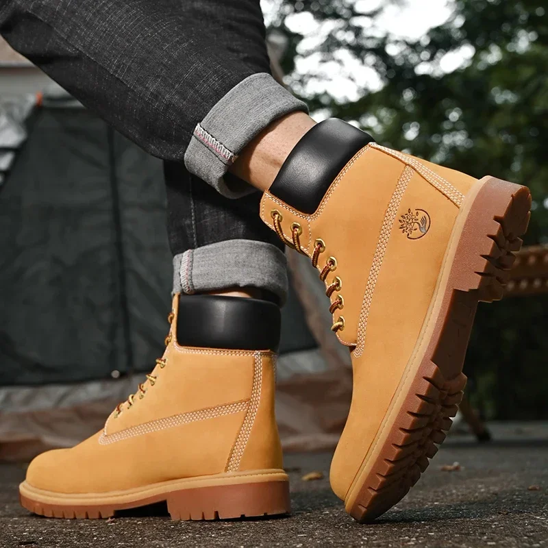Botas masculinas de cano alto  - Men'S Fashion For 30 Year Olds avaliação e preço